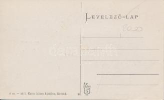 Naszód Aurora bank, Fő tér Moszovits Dávid üzletével, községháza, Görög katolikus templom; Kaim Móze...