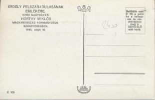 Szászrégen, bevonulás / entry of the Hungarian troops, Horthy