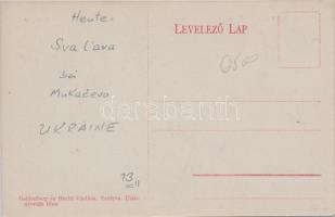 Szolyva, Frigyes Károly telep, gőzfűrész, Goldenberg és Hecht kiadása