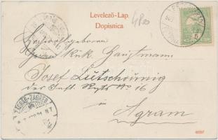 Újvidék Pétervárad, promenád / promenade