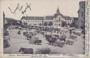 Nagybecskerek Megyeháza, városi vasút / county hall, urban railway