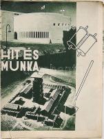 1939. Hit és Munka képes folyóirat, a Magyar Zsidók Pro palesztina Szövetsége kiadványa