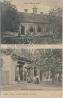 Hertelendyfalva állami iskola, Brüll vegyeskereskedése / public school, shop