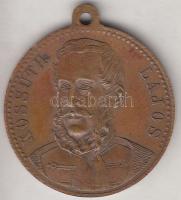 1894. "Kossuth Lajos, dicső korszak lánglelkű alkotója" Br emlékmedál (29mm) T:2,2-