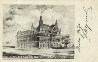 Katowice, Kattowitz; Gymnasium / grammar school (EK)