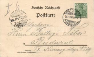 Katowice, Kattowitz; Hotel Frieser