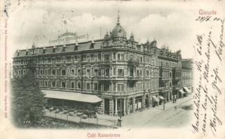 Gliwice, Gleiwitz; Café Kaiserkrone