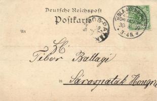 1899 Schwarzatal, litho