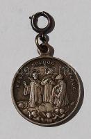 1870 körül "Kassai boldog vértanúk-Szt. Mária" Ag 5g kis emlékérem T:2