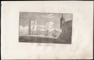 cca 1800 Belem, Badajos, Rio de Janeiro, 3 db rézmetszet