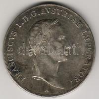 Ausztria 1831A (hajszalag a nyakon) 1Taler Ag T:2+/2-