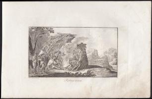 cca 1800 Rio de la Plata, Buenos Aires, Patagónia, 3 db rézmetszet