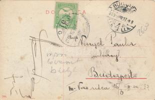 Eszék, Osijek; Kapucinska ulica / street, hotel (EK)