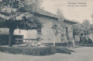 Piszke, Lábatlan; Gerenday Andor nyaralója