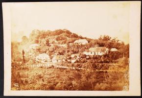 1893 Eperjes részlet fotó / photo 16x11 cm