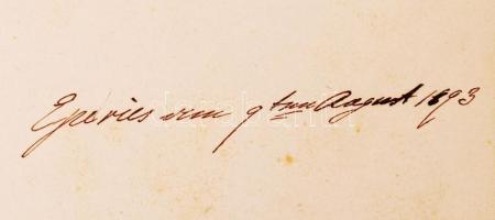 1893 Eperjes részlet fotó / photo 16x11 cm