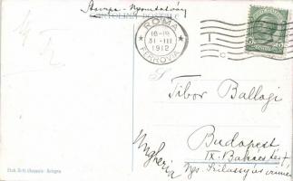 Rome, Roma; Hotel National, Place Montecitorio s: Ballerion (?)