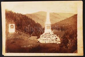 cca 1880 Branyiszkó honvéd emlék fotó / photo 16x11 cm