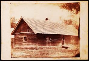 1872 Plavnicza, Sáros megye fotó / photo 16x11 cm