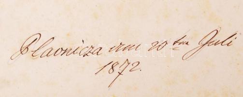 1872 Plavnicza, Sáros megye fotó / photo 16x11 cm