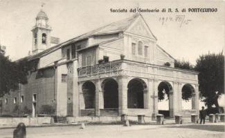 Pontelungo, Facciata del Santuario di N. S. / church