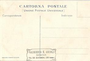 1914 'Esposizione Internazionale di Marina...'  Genova Marine Expo, Art Nouveau s: V. Fain...