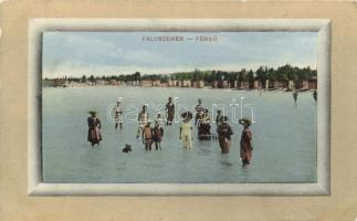 Balatonszemes, Faluszemes; fürdőélet