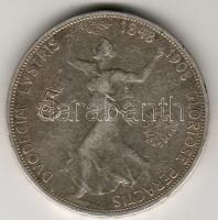 Ausztria 1908. 5K Ag "Jubileum" T:3+