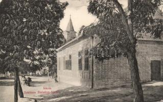 Balatonszemes, Iskola; Fellner Soma kiadása