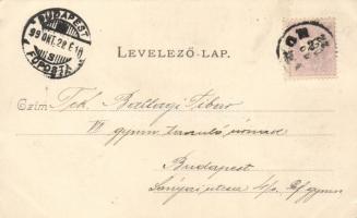 1899 Monor, Gyártelep Rt.; Herodek István kiadása