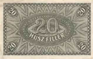 1920. 20f + 50f T:III
Adamo K1,K2