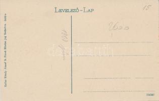 Balatonfüred Kisfaludy szobor; Koller Károly kiadása