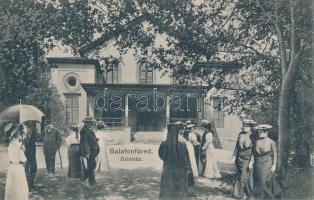 Balatonfüred színház, kollázs