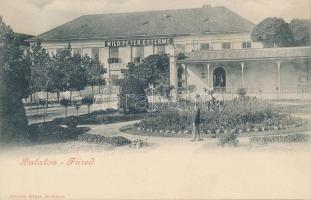 Balatonfüred Wild Péter étterme (fl)