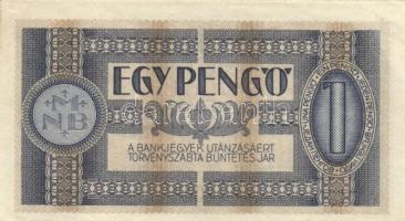 1938. 1P "* H 471 / 073001" T:II/II- (hajtatlan, több apró hajlás,szamárfül)
Adamo P1A