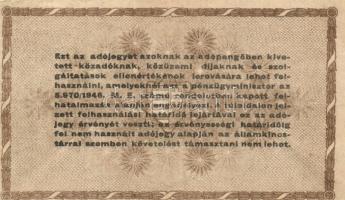 1946. 10.000AP (2x) + 50.000AP (2x) sorszámozott és sorszámozatlan darabok T:II-III