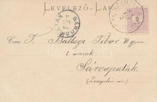 1899 Tátra Csorba-tó, fogaskerekű vasút állomása / cogwheel railway station