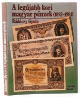 Radóczy Gyula: A legújabb kori magyar pénzek (1892-1981). Budapest, Corvina, 1984.