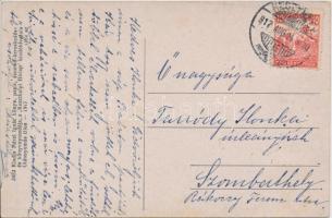 Keszthely csónakázók; Mérei Ignác kiadása