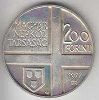 1977. 200Ft Ag "Csontváry Kosztka Tivadar" T:BU