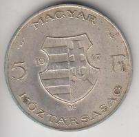 1947. 5Ft Ag "Kossuth" T:2
Adamo F8.1