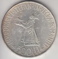 Románia 1941. 500L Ag "Besszarábia" T:2 ph.
Romania 1941. 500 Lei Ag "Bessarabia&quot...