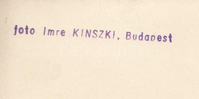 cca 1930-1935 Kinszki Imre (1901-1945): A Normafánál, háttérben a János hegyi kilátó, vintage alkotá...