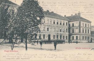 Nagykanizsa, Közös laktanya; kiadja Schless Antal