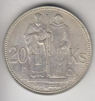 Szlovákia 1941. 20K Ag "Cirill és Metód" T:2
Slovakia 1941. 20 Korun Ag "St. Kyrill a...