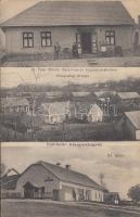 Kisapostag ifj. Fabo Mihály vegyeskereskedése, evangélikus iskola (fl)