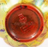 Zsolnay eozin mázas kis váza, jelzett, hibátlan, m:12 cm/ Before 1945 Vintage Zsolnay porcelain vase...