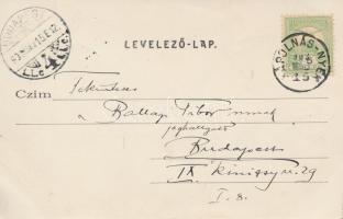 Kápolnásnyék, Vasútállomás; kiadja Wessely Zsigmond