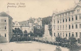 Pozsony, Újtelep, Neustift; evangélikus lyceum