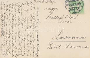 Pozsony, Szentháromság templom; kiadja Hardtmuth E. / Trinity church